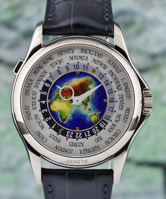 (image for) LIKE NEW Patek Philippe 18K White Gold World Time / 5131G